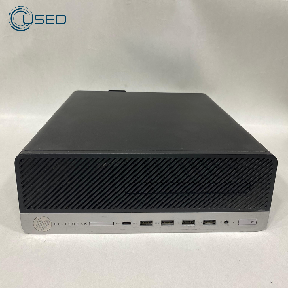 PC Used Desktop HP EliteDesk 705 G4 (Ryzen 5 PRO/2400G - 8G DDR4 - 500G + 256G NVMe - AMD Vega Graphics 11 - DVD)