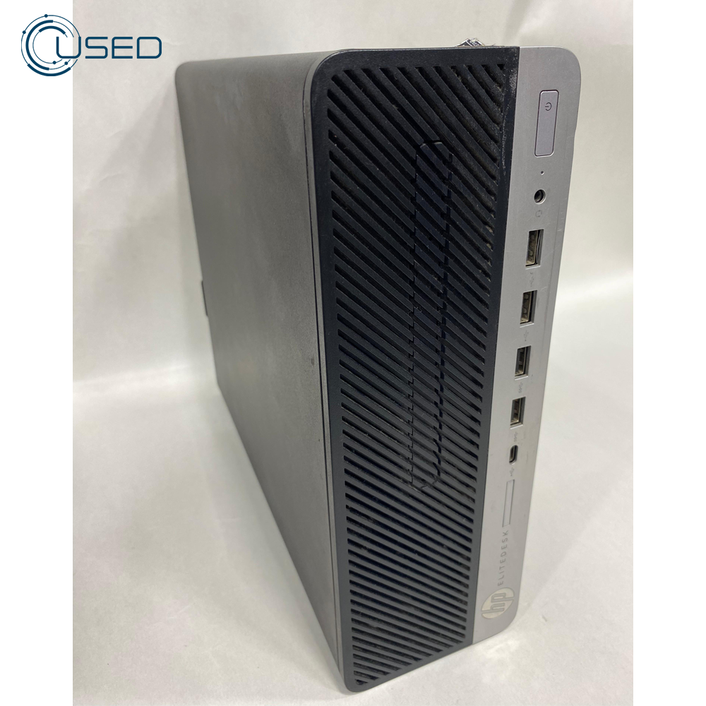 PC Used Desktop HP EliteDesk 705 G4 (Ryzen 5 PRO/2400G - 8G DDR4 - 500G + 256G NVMe - AMD Vega Graphics 11 - DVD)