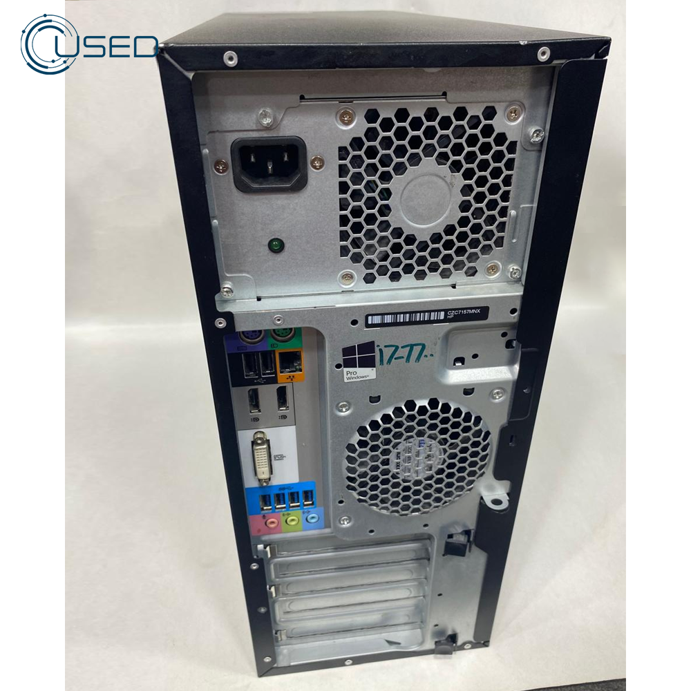 PC Used Workstation HP Z240 (i7/7700 - 8G DDR4 - 256G SSD + 500G HDD - Intel HD 630 - DVD - 400W)