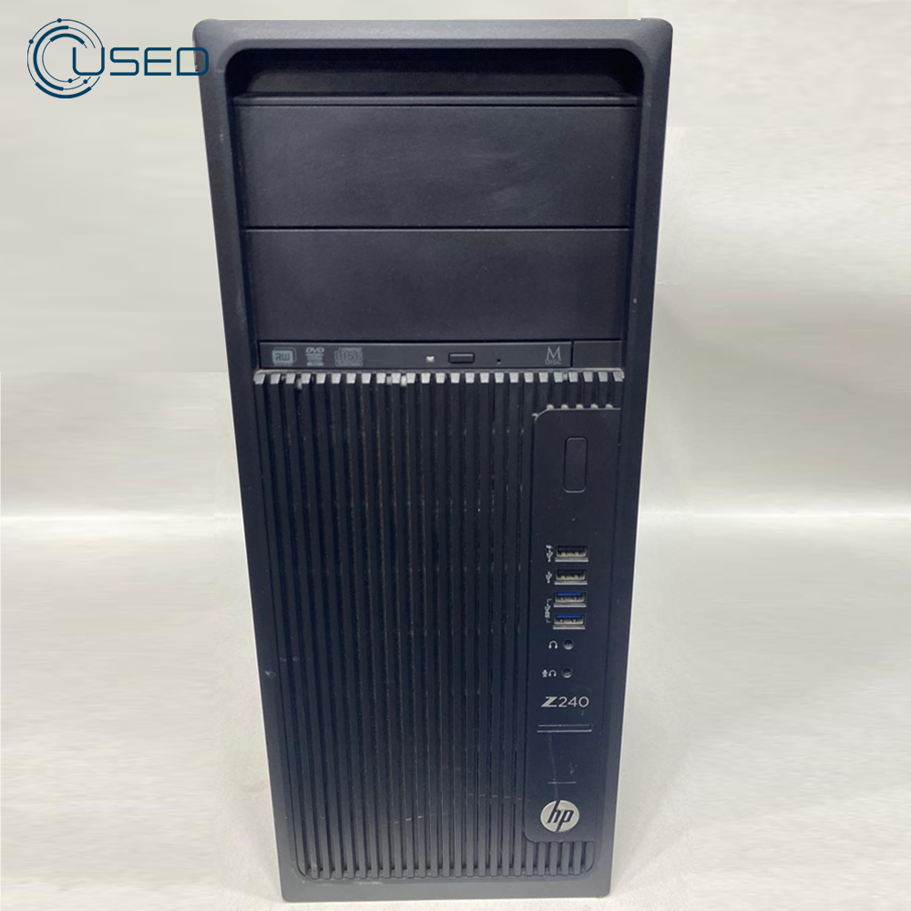 PC Used Workstation HP Z240 (i7/7700 - 8G DDR4 - 256G SSD + 500G HDD - Intel HD 630 - DVD - 400W)