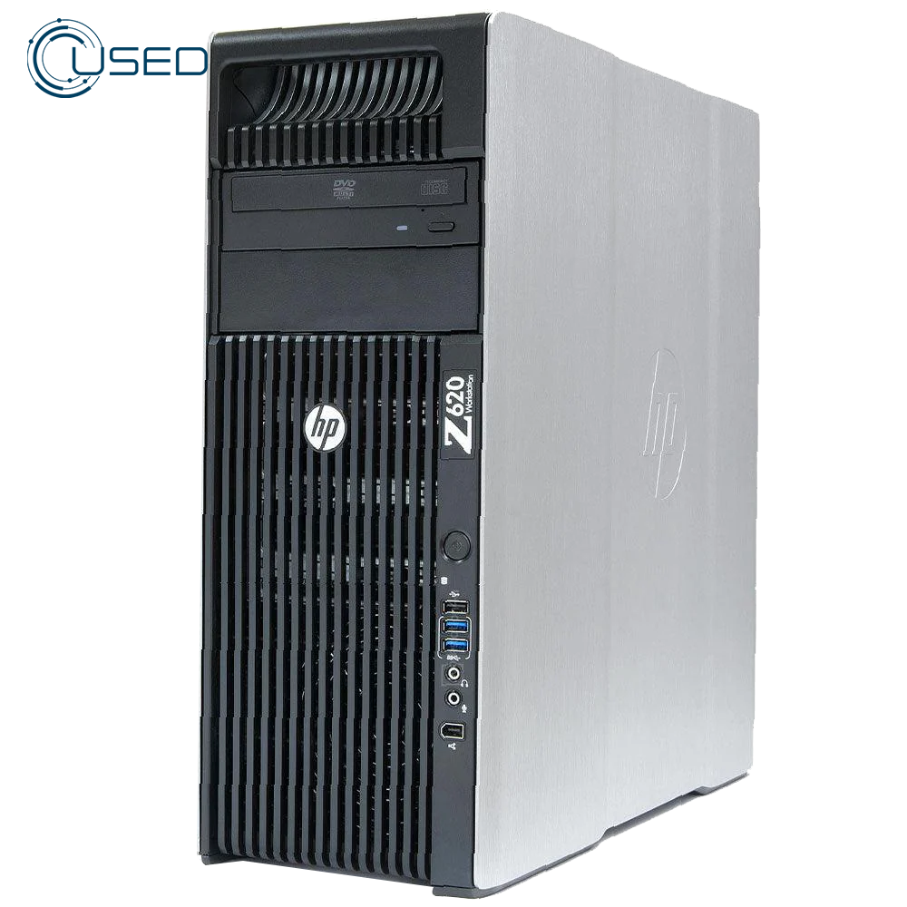 PC Used Workstation Hp Z620 (2 Cpu Xeon E5-2609 2.40/10 Mb Cash 4 Core - 32G DDR3 - No Hard - AMD FirePro V5900 2G DDR5 - 475W)