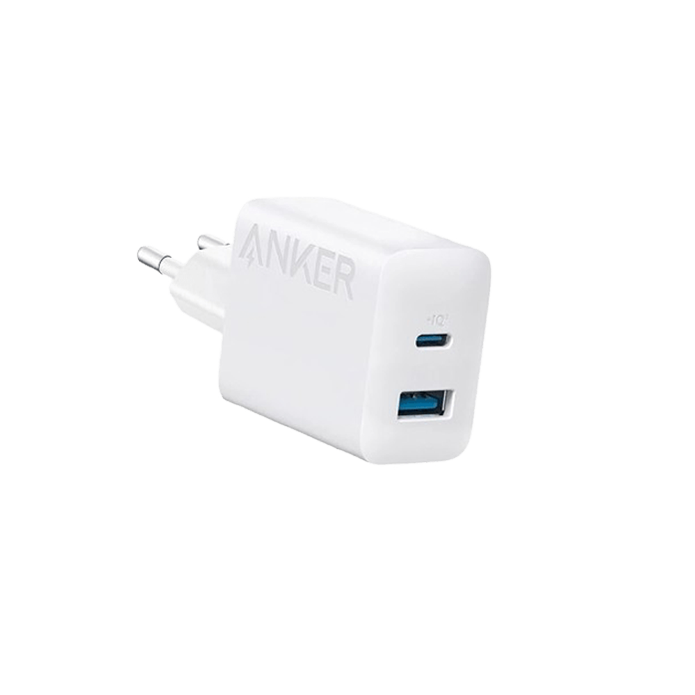 Plug 240V Anker 20W A2348L21 (USB + Type-C 3.0A) - White