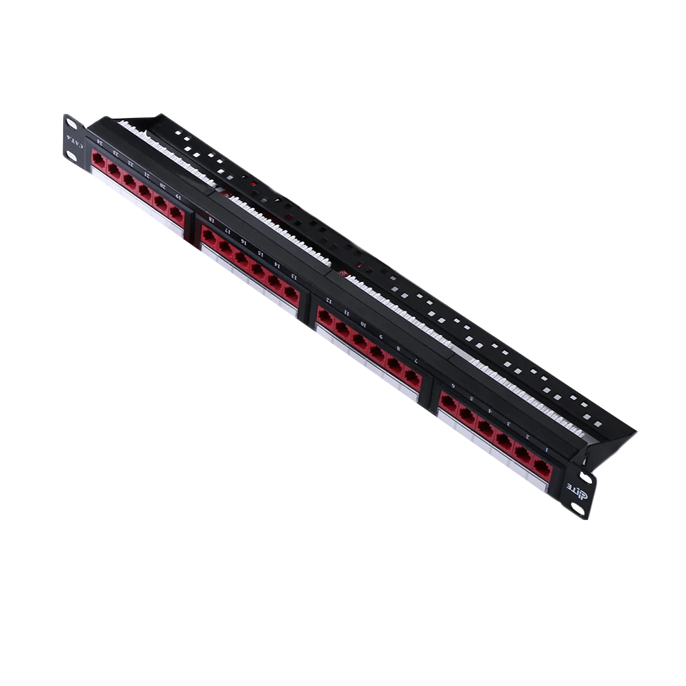 Patch Panel 24Port Dilit DC6UTP-PP-24 Cat6