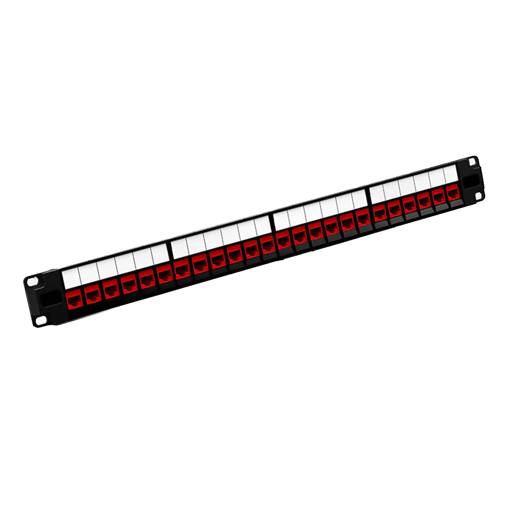 Patch Panel 24Port Dilit DC6UTP-PP-24 Cat6