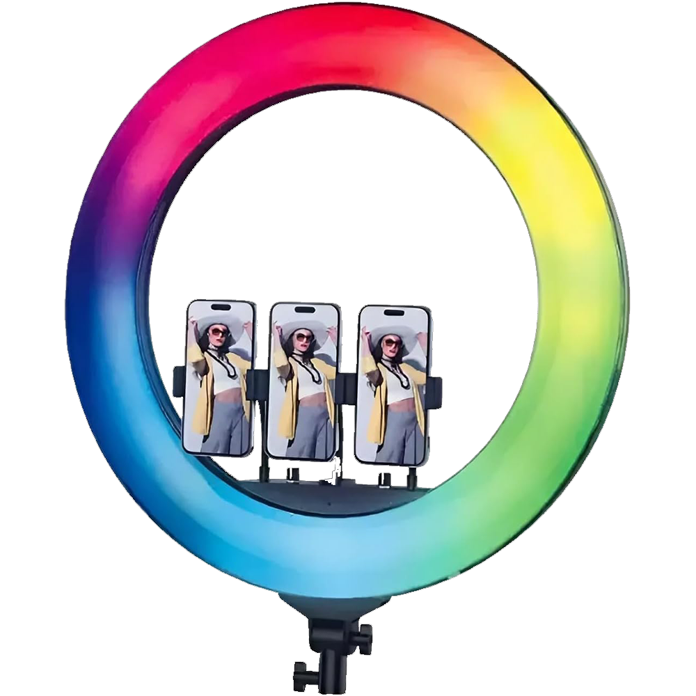 Plokama Live-R56 Pro Soft Ring Light (560mm - RGB - Remote Control)