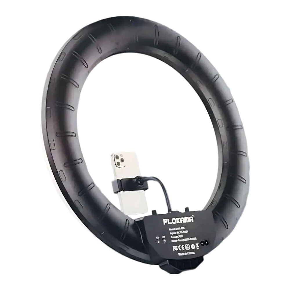Plokama Live-R45 Pro Soft Ring Light (450mm - RGB - Remote Control)