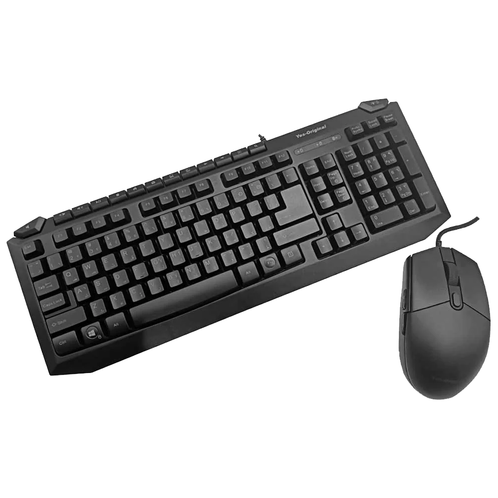 Keyboard + Mouse Wired Gaming Yes-Orginal Gx3363