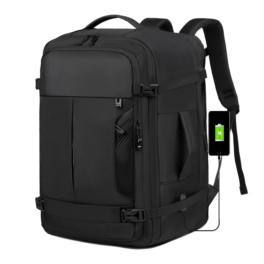 Rahala 2406 15.6 Inch Laptop Backpack - Black