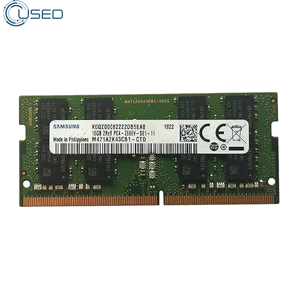 RAM USED LAPTOP DDR4 16G