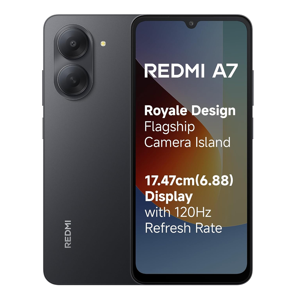 Xiaomi Redmi A7 Mobile Phone (3GB Ram - 256GB Rom) - Black