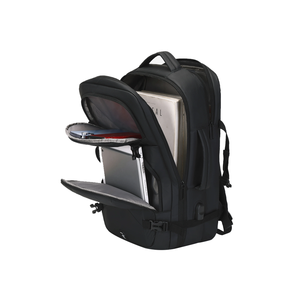 Rahala 2023 15.6 Inch Laptop Backpack - Black