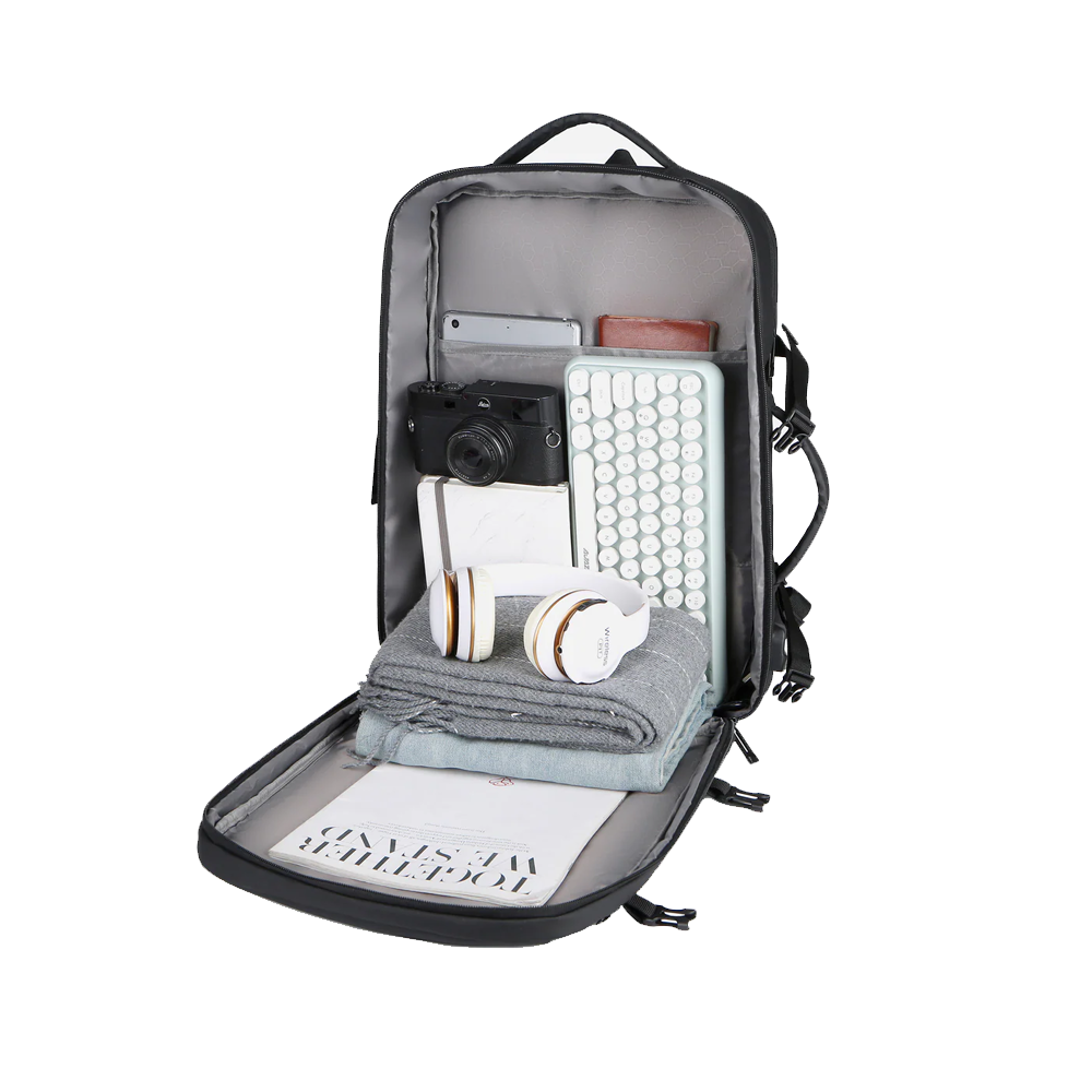 Rahala 5302 15.6 Inch Laptop Backpack - Black