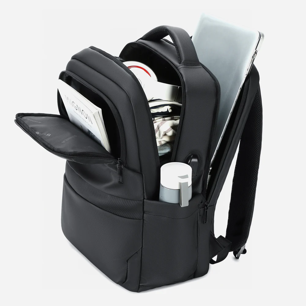 Rahala RAL812 15.6 Inch Laptop Backpack - Black