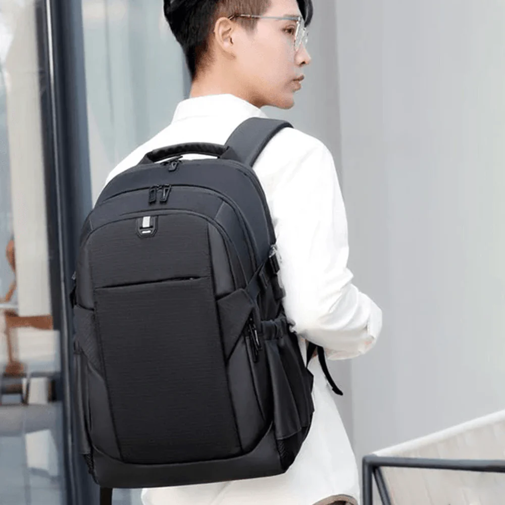 Rahala 2209 15.6 Inch Laptop Backpack - Black