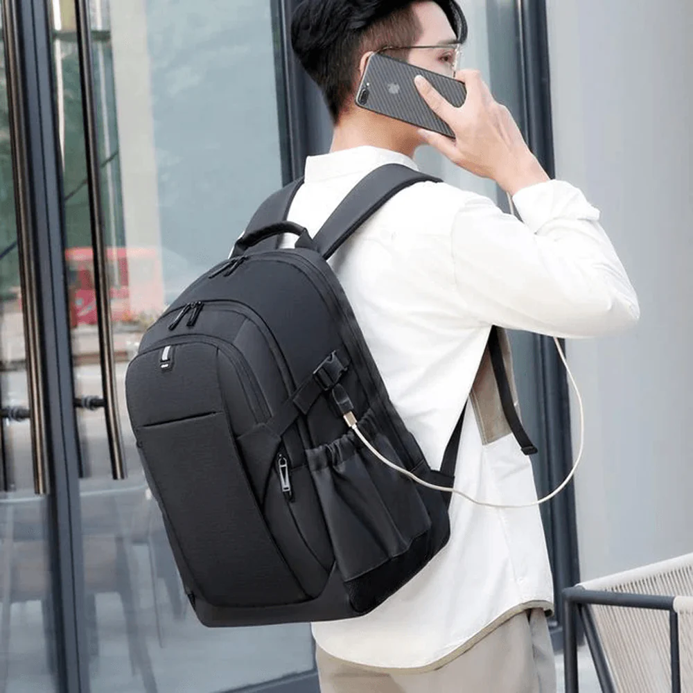 Rahala 2209 15.6 Inch Laptop Backpack - Black