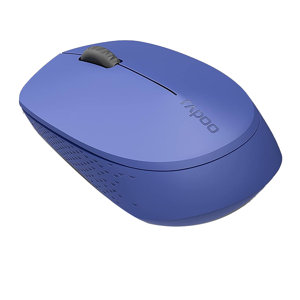 Rapoo M100 Silent Bluetooth/Wireless Mouse - Blue