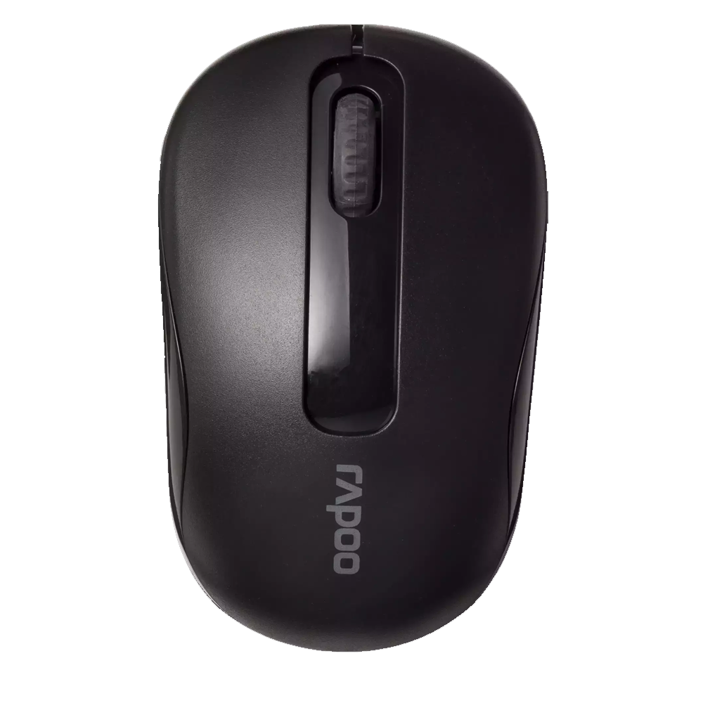 Rapoo M10 Plus Wireless Mouse - Black