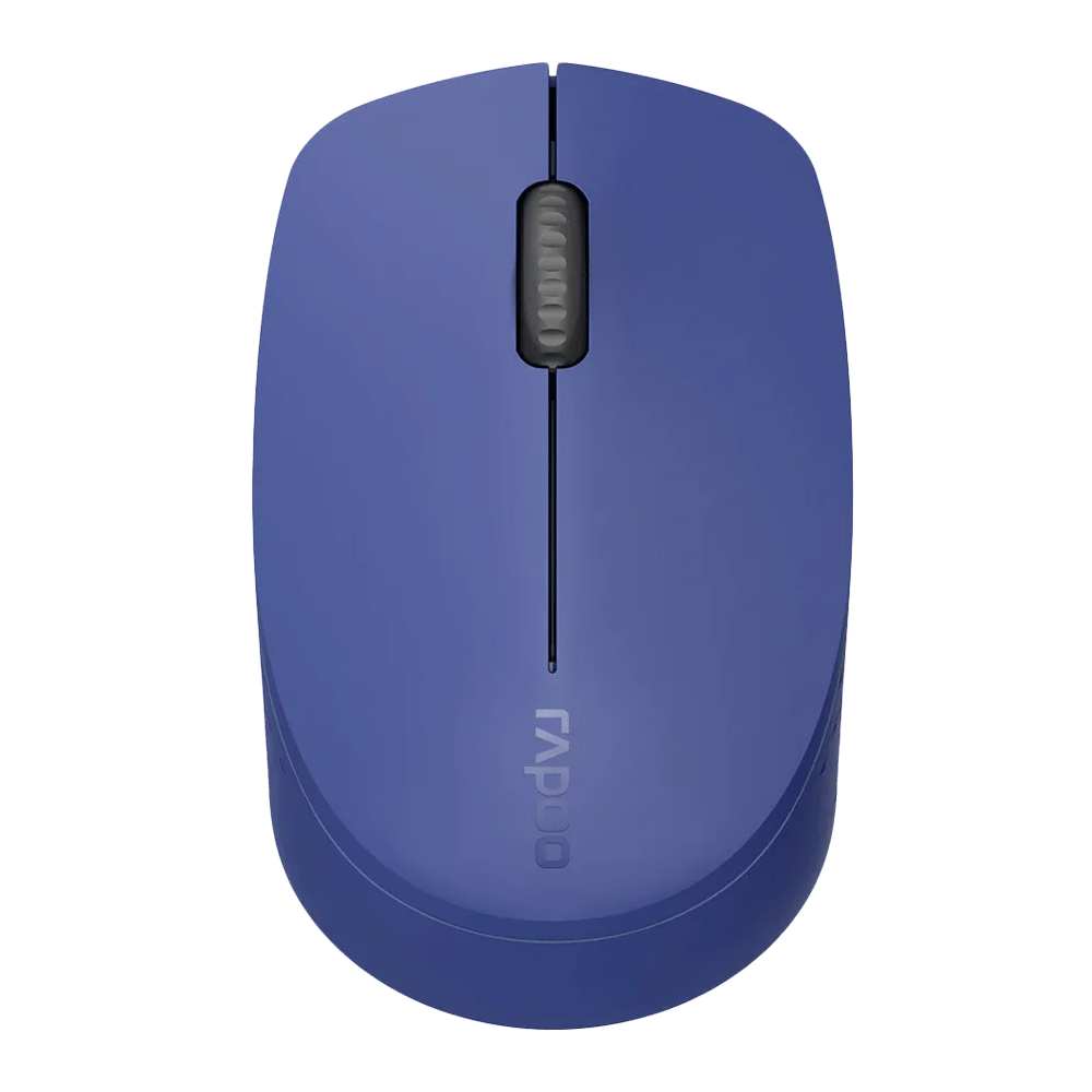 Rapoo M100 Silent Bluetooth/Wireless Mouse - Blue