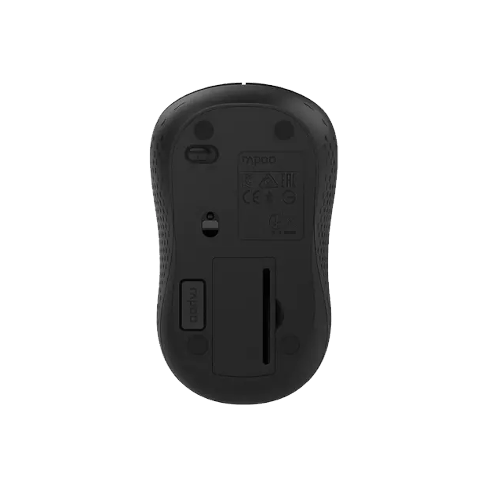Rapoo M160 Silent Bluetooth/Wireless Mouse - Black