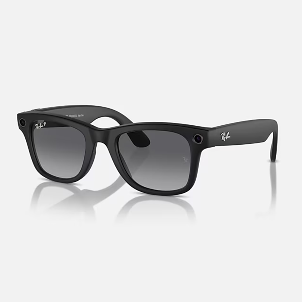 Ray-Ban Meta Wayfarer Smart Sunglasses RW4006 - Black