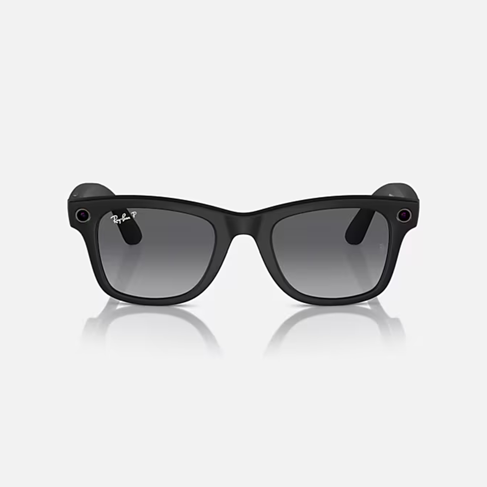 Ray-Ban Meta Wayfarer Smart Sunglasses RW4006 - Black