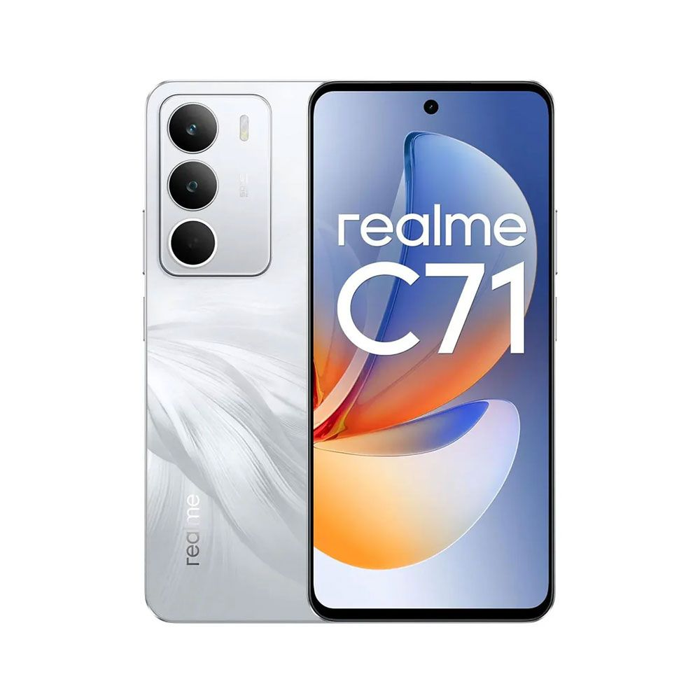 Realme C71 Mobile Phone (4GB Ram - 256GB Rom) - White Swan