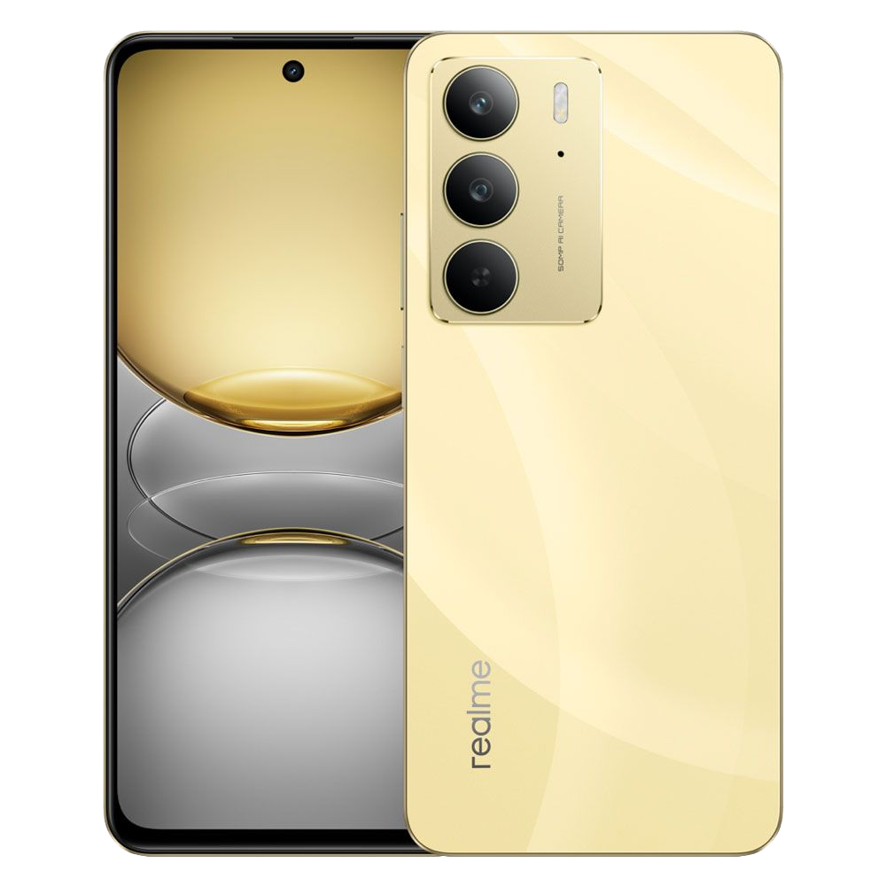 Realme C75 Mobile Phone (8GB Ram - 256GB Rom) - Lightning Gold