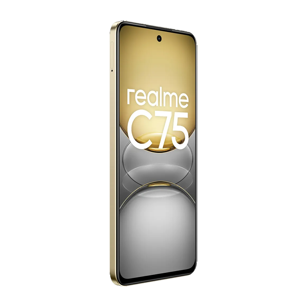 Realme C75 Mobile Phone (8GB Ram - 256GB Rom) - Lightning Gold