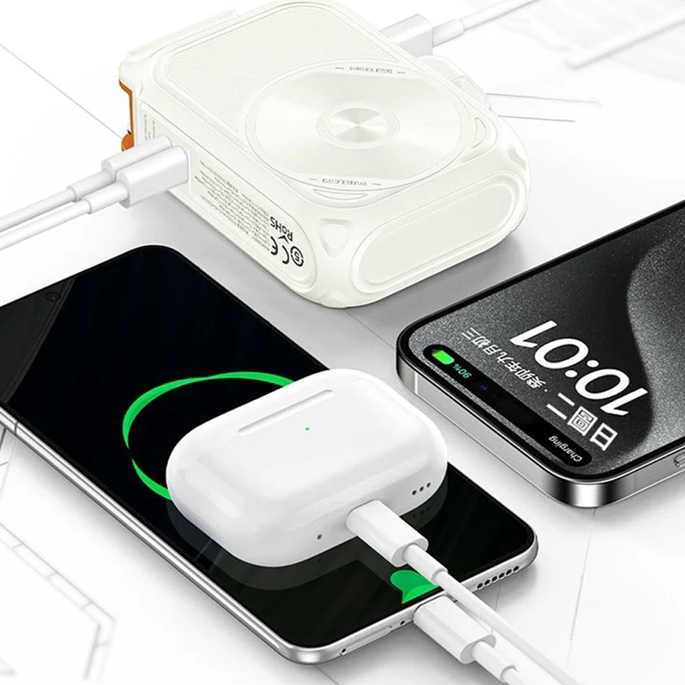 Recci Voyage Series RPB-A06 5 in 1 Fast Charging Power Bank 10000mAh 22.5W