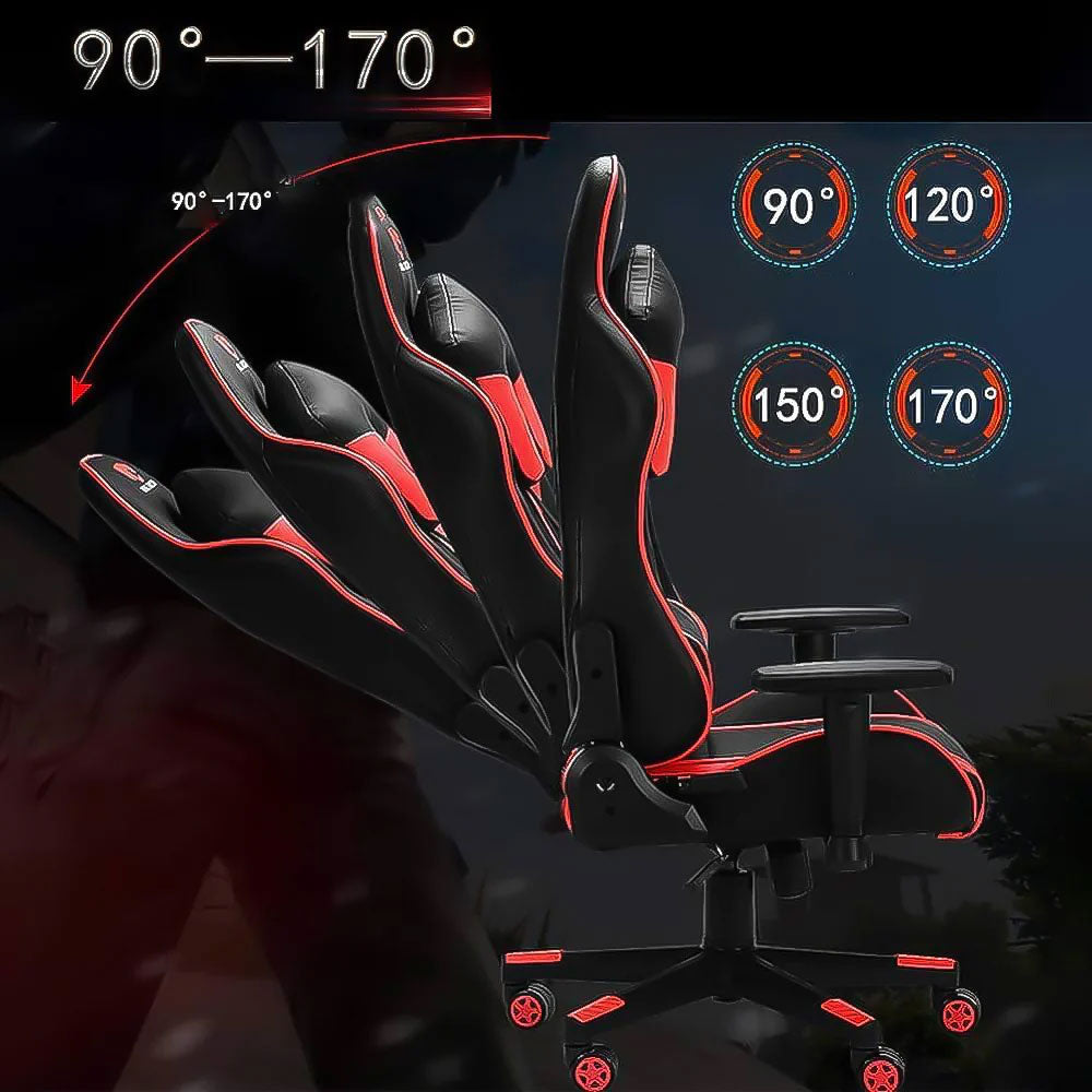 Redragon Spider Queen C602 Gaming Chair - Red
