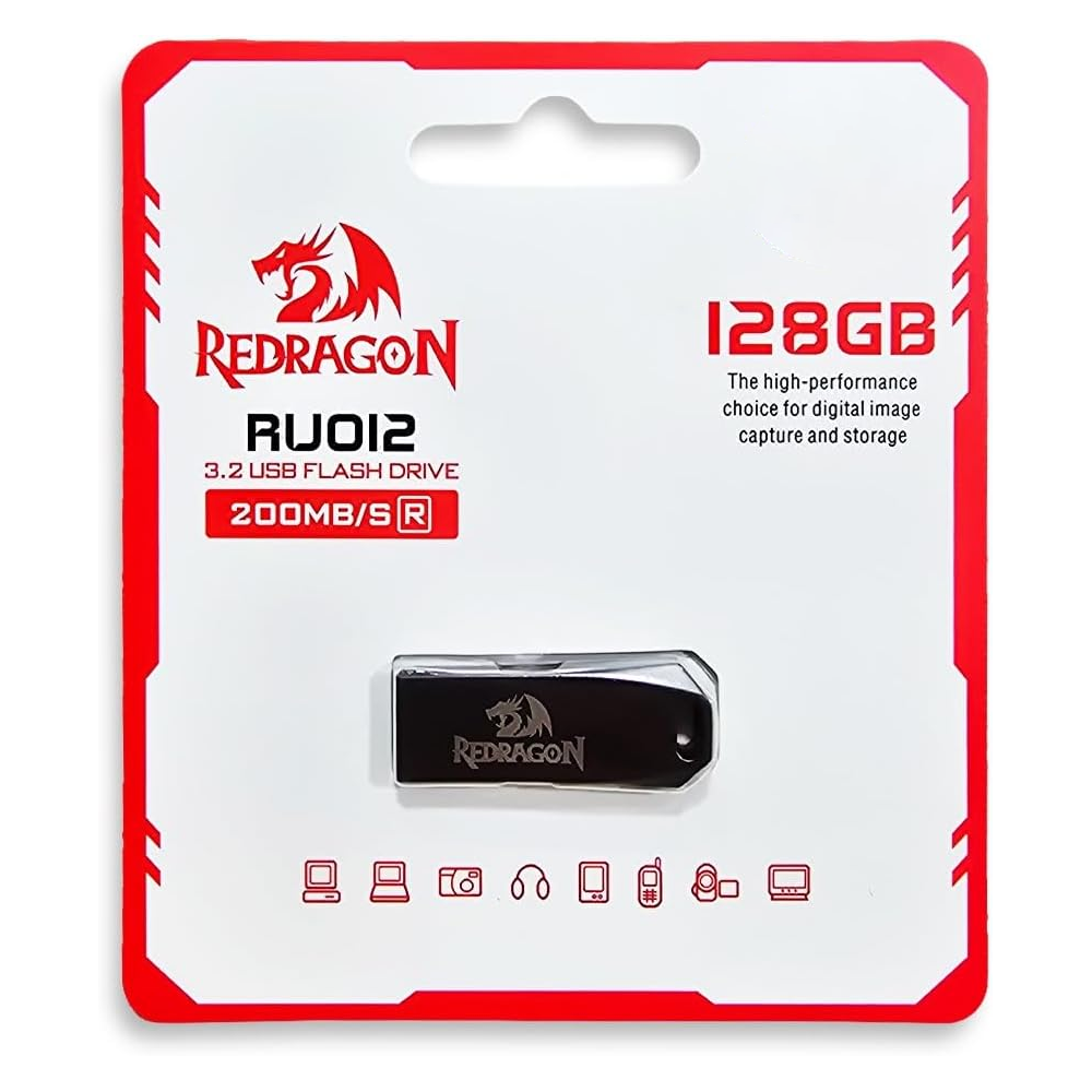 Redragon RU012 128G  OTG Type-C & USB 3.2 Flash Memory