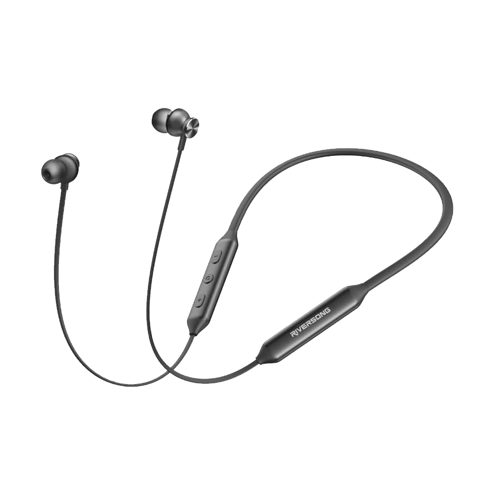Riversong Stream L2 EA509 Neckband Earphone Bluetooth - Black