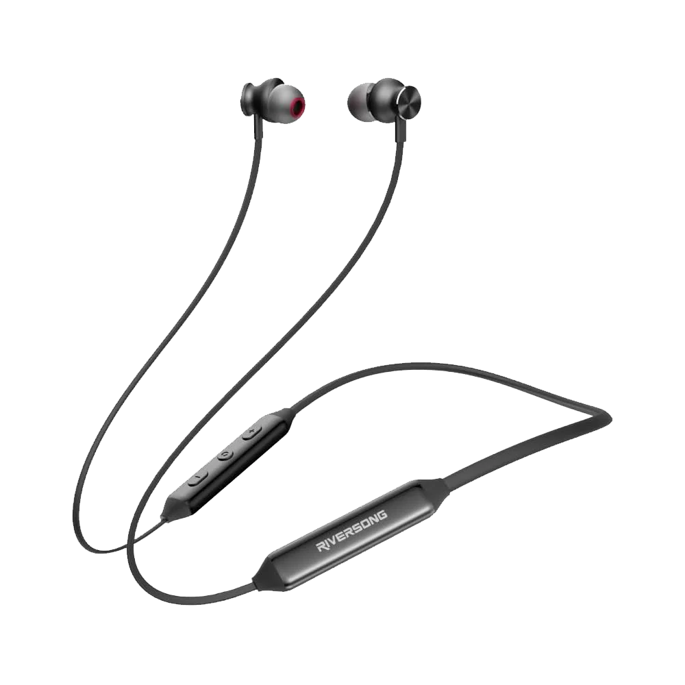 Riversong Stream L2 EA509 Neckband Earphone Bluetooth - Black