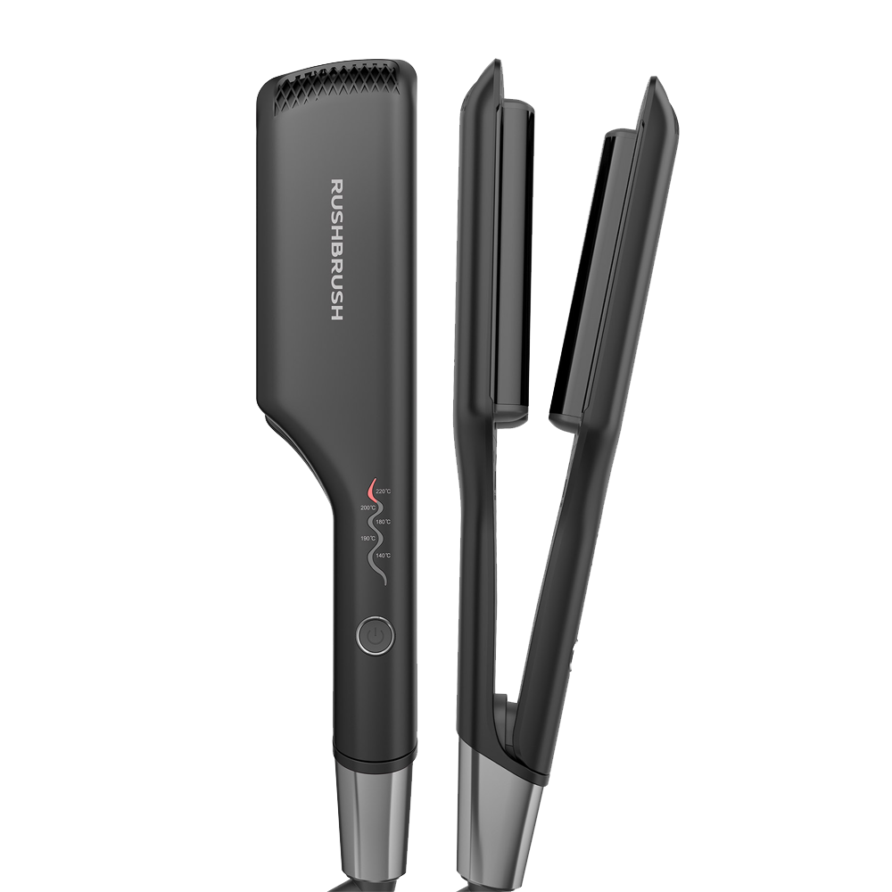 Rush Brush M1 Crimper Hair Curler 88W - Black