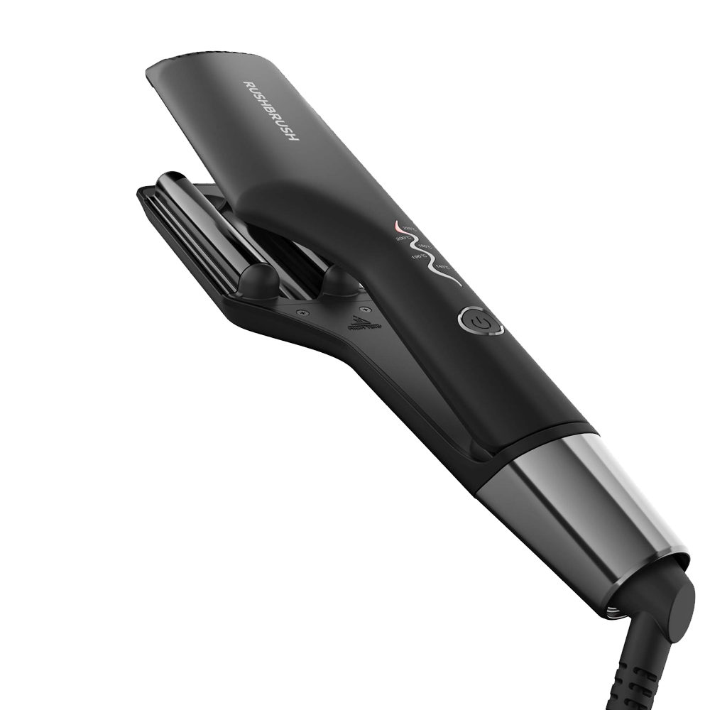 Rush Brush M1 Crimper Hair Curler 88W - Black