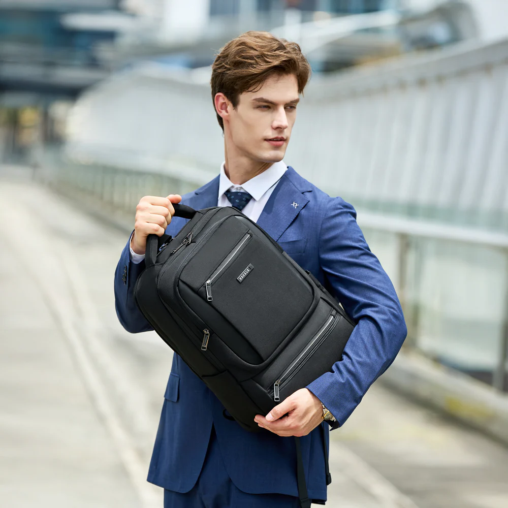Rahala SH-53 15.6 Inch Laptop Backpack - Black