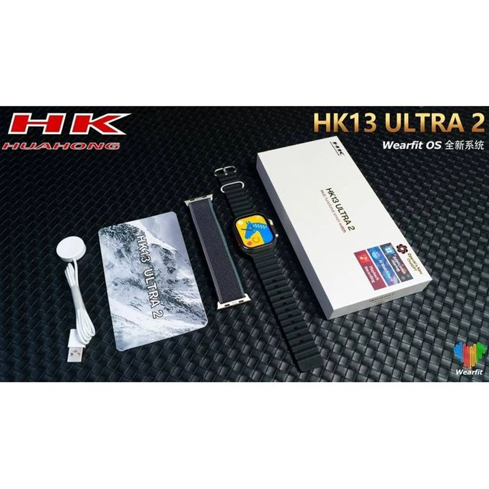SMART WATCH HK HK13 ULTRA 2 - BLACK