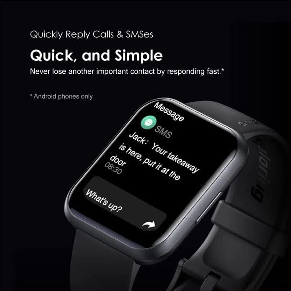 Oraimo Watch 5 Max OSW-804 Smart Watch - Chrome