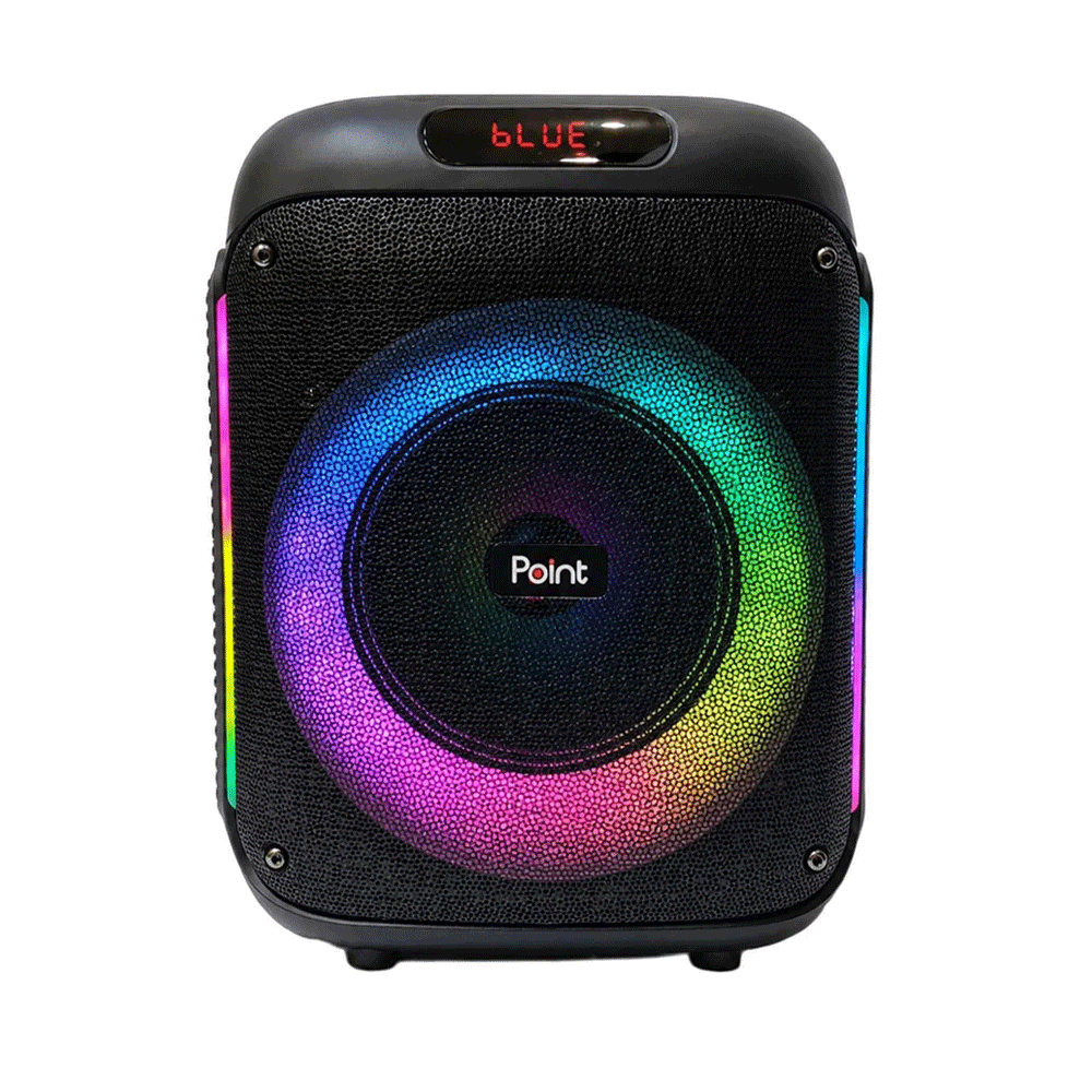 Point PT-1500 8-Inch Portable Party Speaker