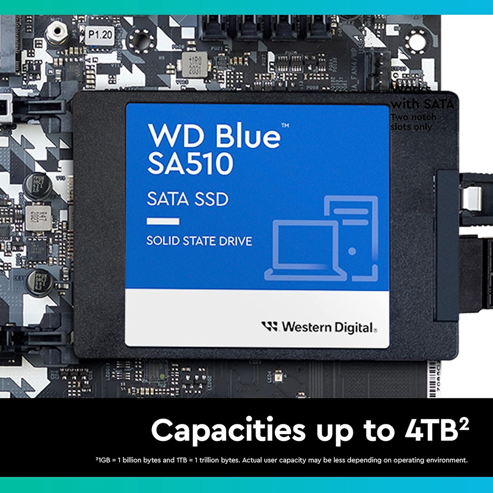Western Digital Blue 500GB 2.5 Inch SATA SSD