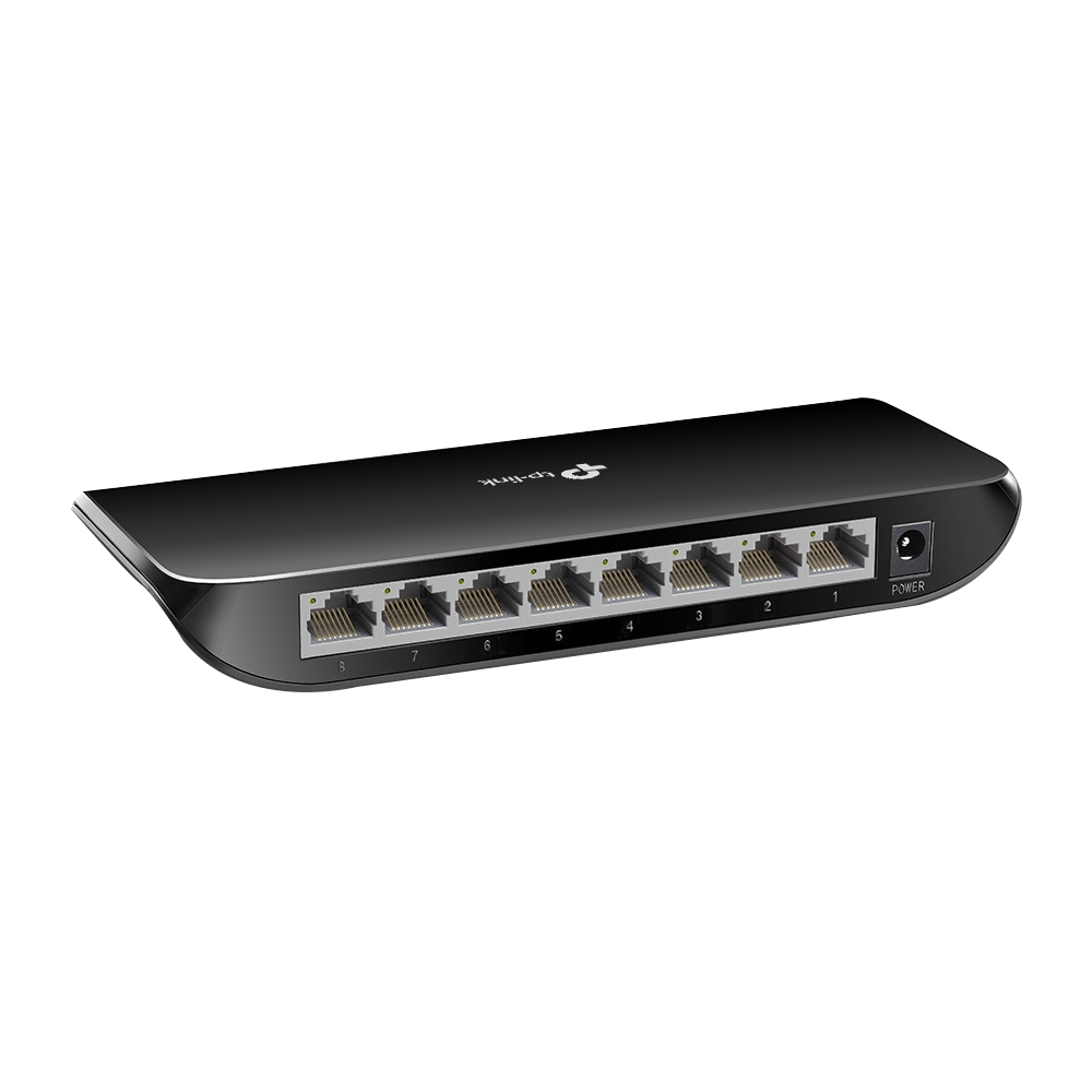 Switch 8Port TP-Link Tl-Sg1008D Gigabit 10/100/1000