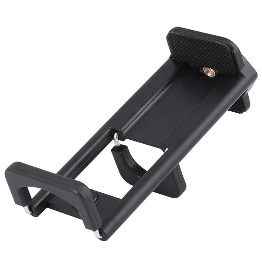 Selfie Stick & Tripod Mount Plastic Double Phone Clamp