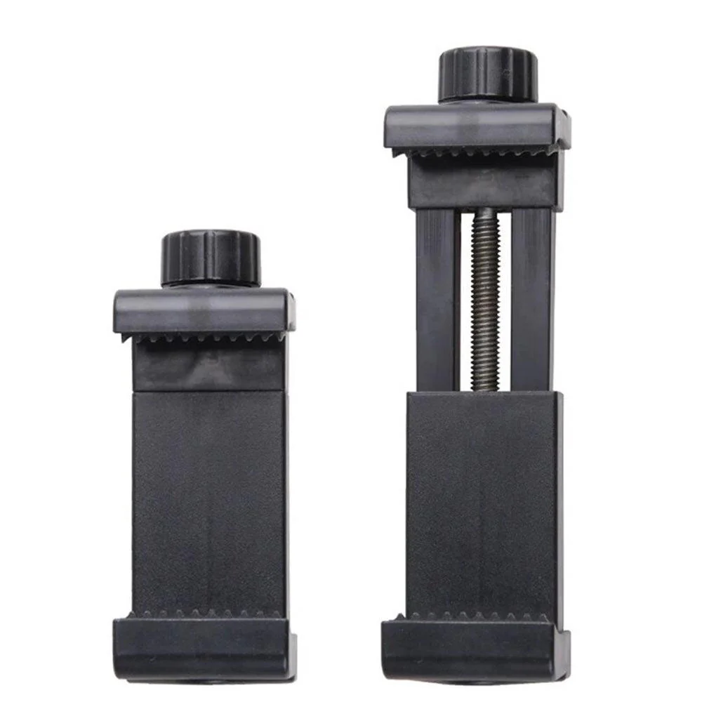 Selfie Stick & Tripod Mount Plastic Phone Clamp with Lock