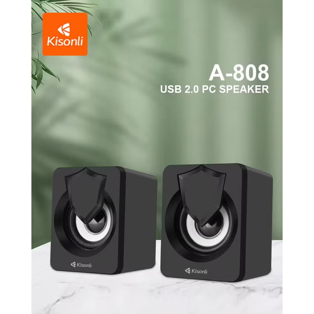 Kisonli A-808 USB Speaker 2.0