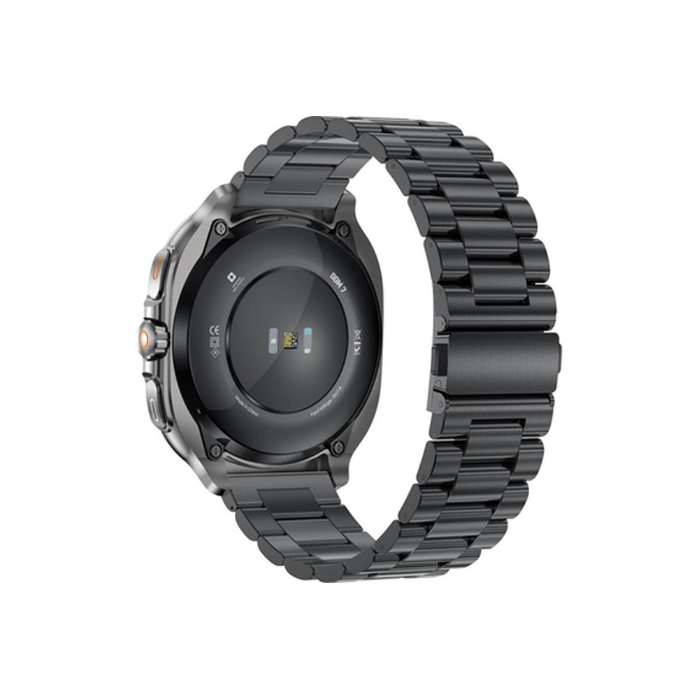 Swiss Military DOM 7 Smart Watch - Metal Strap Black