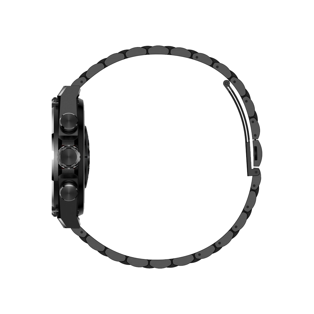 Swiss Military DOM 6 Smart Watch - Black Metal Case With Black Metal Strap