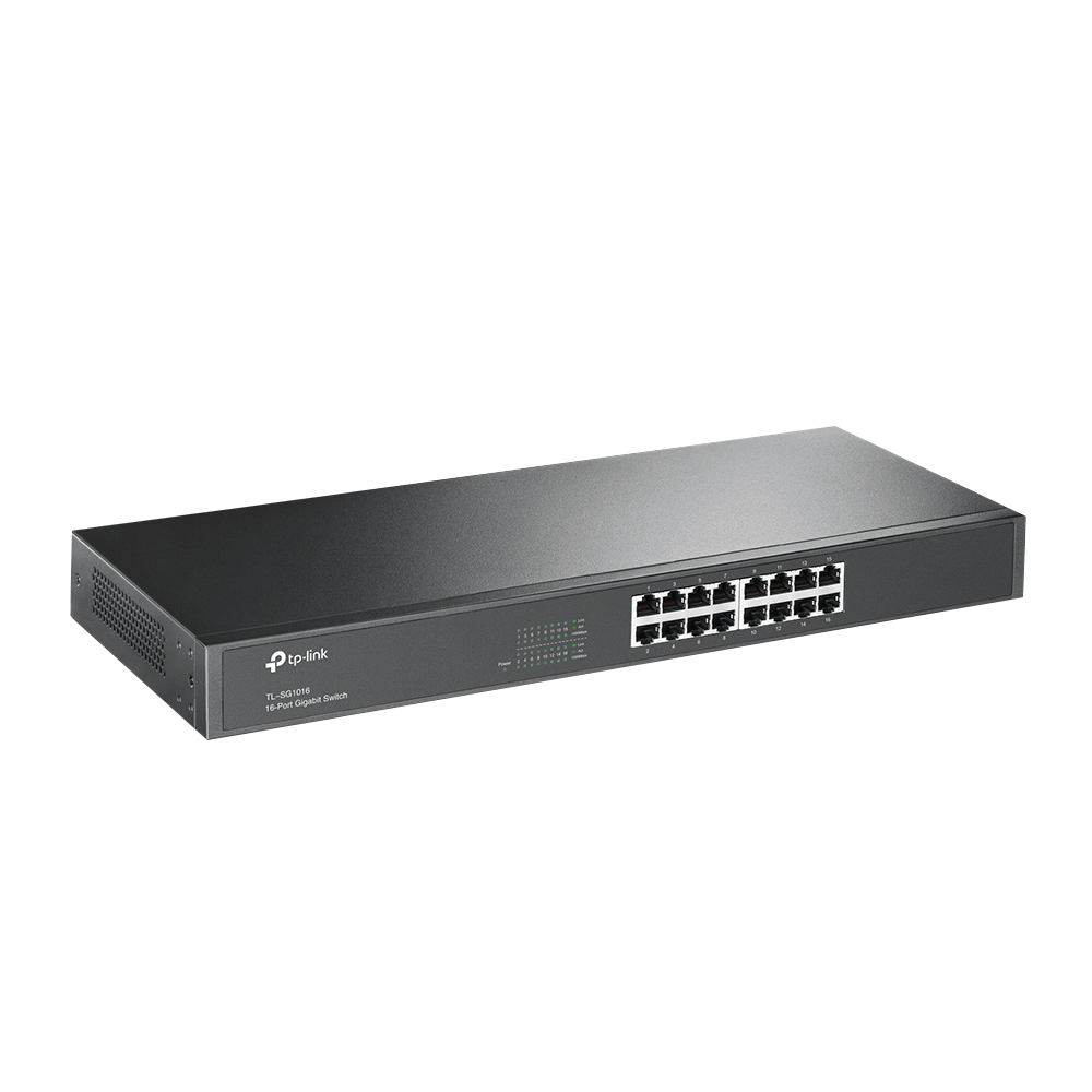 Switch 16 Port TP-Link TL-SG1016 Gigabit Rackmount 10/100/1000