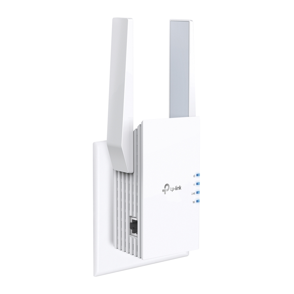 TP-Link RE505X AX1500 Dual Band 1500Mbps Wi-Fi 6 Range Extender (1 Port - 2 Antenna)