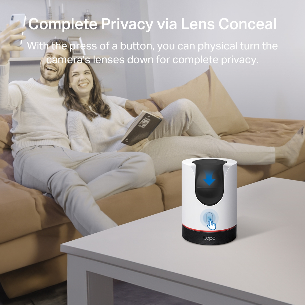 TP-Link Tapo C225 Pan/Tilt Home Security Wi-Fi Camera 2K 4MP Indoor