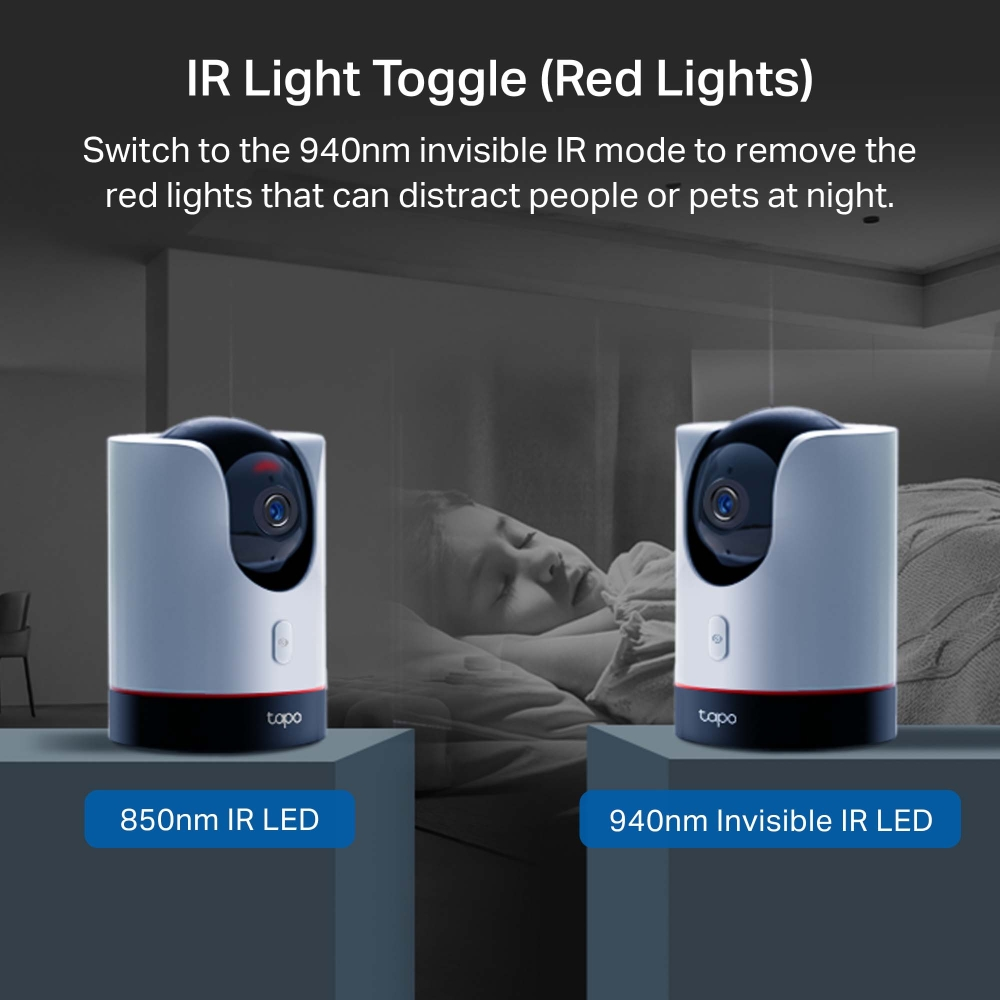 TP-Link Tapo C225 Pan/Tilt Home Security Wi-Fi Camera 2K 4MP Indoor
